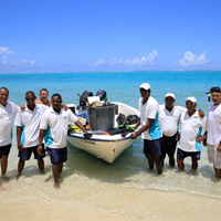 Opération nettoyage du Lagon chez Beachcomber !